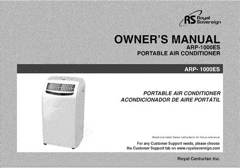 royal sovereign air conditioner